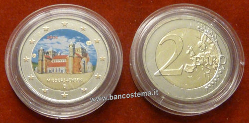 Germania 2 euro commemorativo 2014 FDC COLOR