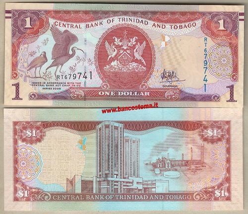 Trinidad and Tobago 1 Dollar nd 2018 unc