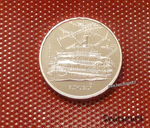 Svizzera 20 Francs 2019 commemorativa Swiss Steamboat Bluemlisalp fdc