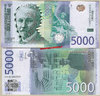 Serbia P62 5.000 Dinars 2016 unc