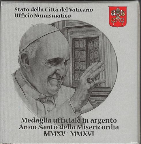 Vaticano Medaglia Argento 2015 - Papa Francesco