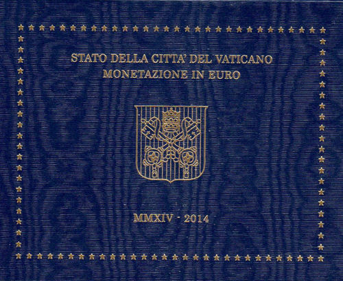Vaticano serie zecca 2014 fdc