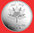 Coin Canada  50 Cents  2017 commemorative "logo 150th anniversary"