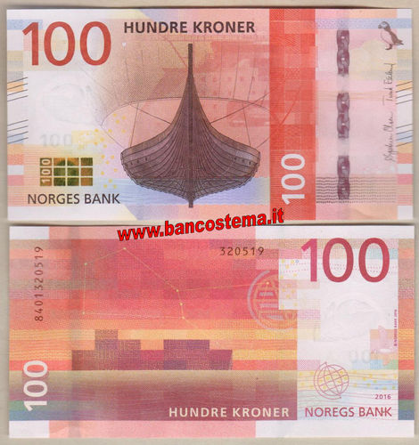 Norway 100 Kroner 2017 unc