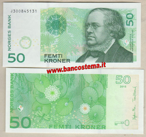 Norway 50 Kroner 2015 (2016) unc
