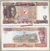 Guinea P37 1.000 Francs serie AA 1998 unc