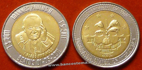 Micronesia 1 Dollar 2011 unc