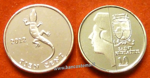 Saint Eustatius 10 cents 2012 unc