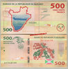 Burundi P50 500 Francs 15.01.2015 unc