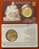 Vaticano coin card 50 cent nr.4 2013