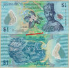 Brunei P35 1 Dollar 2011 unc polymer