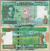 Guinea P42b 10.000 Francs 2008 Aunc