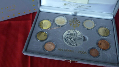 Vaticano serie zecca 2006 Proof con argento