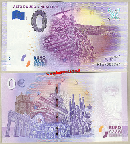 Euro 0 touristiqué ALTO DOURO VINHATEIRO (Portugal) 2018-1 unc