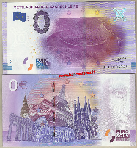 Euro 0 touristiqué METTLACH AN DER SARRSCHLEIFE (Germany) 2017- 1 unc