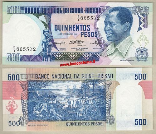 Guinea_Bissau P7 500 Pesos 28.02.1983 unc