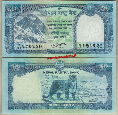 Nepal P79 50 Rupies 2015 unc