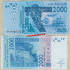 Mali P416Dm 2.000 Francs 2013 unc W.a.s. let D