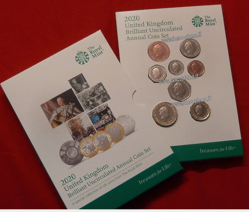 United Kingdom annual coin set 2020 bu