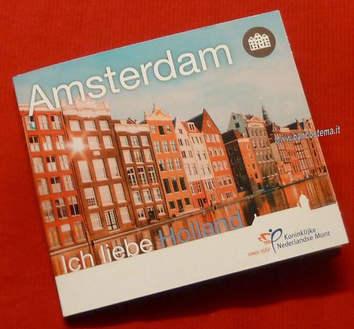 Olanda serie zecca 8 valori 2020 WMFB "Amsterdam" FDC