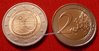 Greece 2 euro commemorative coin 2009 10th anniversary of the Economic and Monetary Union unc