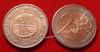 cyprus 2 euro commemorative coin 2009 10th anniversary of the Economic and Monetary Union FDC