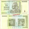 Zimbabwe P88 10.000.000.000.000 Dollars 2008 unc