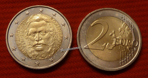 Slovacchia 2 euro commemorativo 2015 200º anniversario della nascita di Ľudovít Štúr FDC
