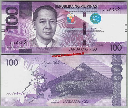Philippines 100 Piso 2020 unc