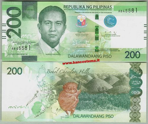 Philippines 200 Piso 2020 unc