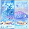 China 20 Yuan Olympic Winter Games in China 2022 polymer unc