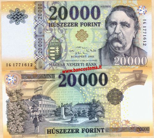 Hungary 20.000 Forint 2021 unc