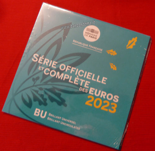 Francia serie zecca 8 valori 2023 BU
